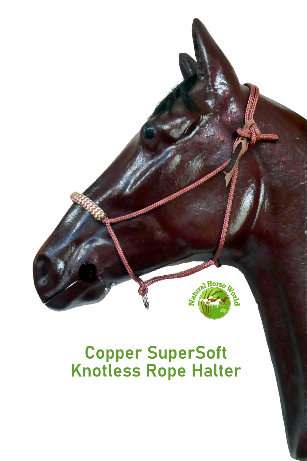SuperSoft Knotless Rope Halter - Supersoft