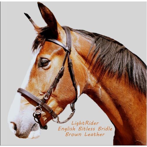 Bitless Bridle and Reins High Quality Custom Made UK 